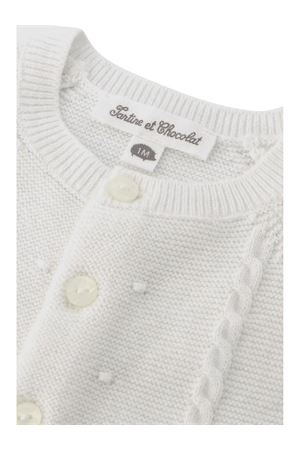 White cotton cardigan TARTINE ET CHOCOLAT KIDS | TY1800001